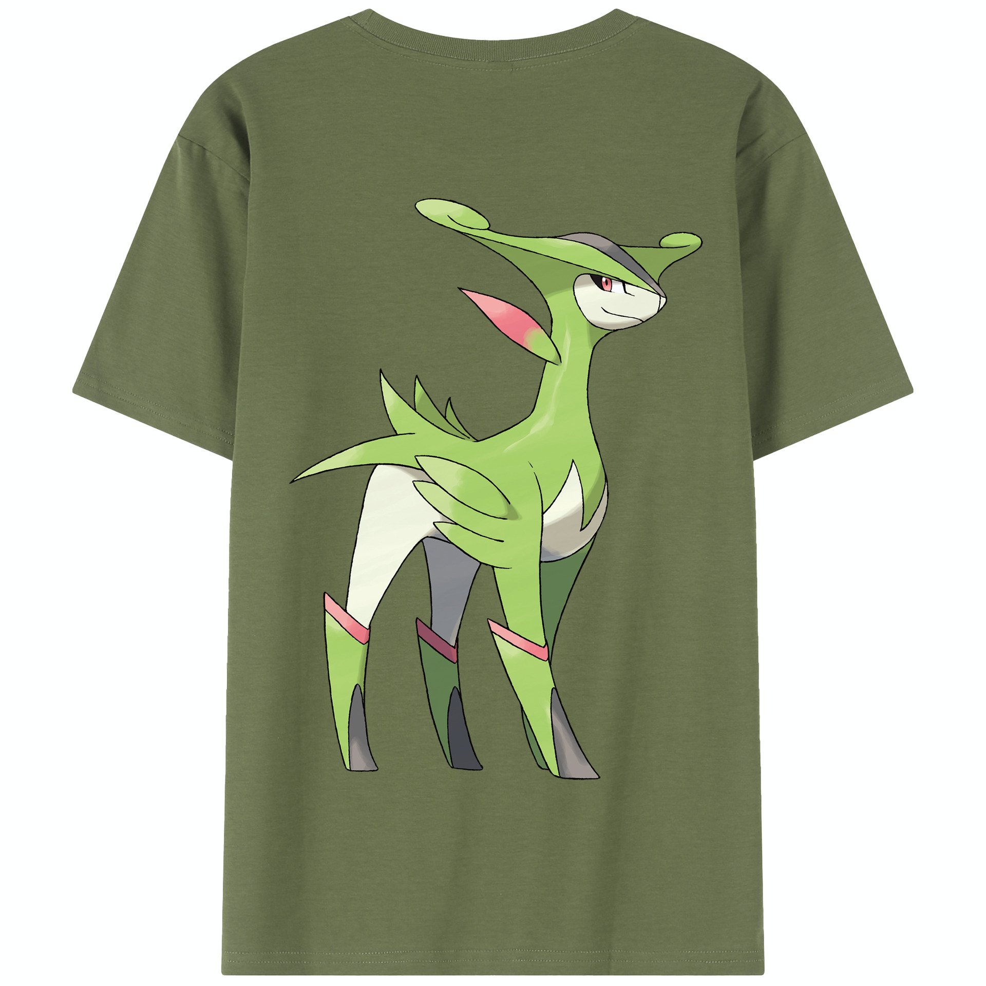 （画像用） ポケットモンスター Pokémon 綿100％半袖Tシャツ（背面プリント）